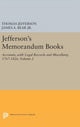Book cover of: Jefferson's Memorandum Books, Volume 2. By: Bear, James A., Jr.