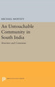 Book cover of: Untouchable Community in South India. By: Michael Moffatt