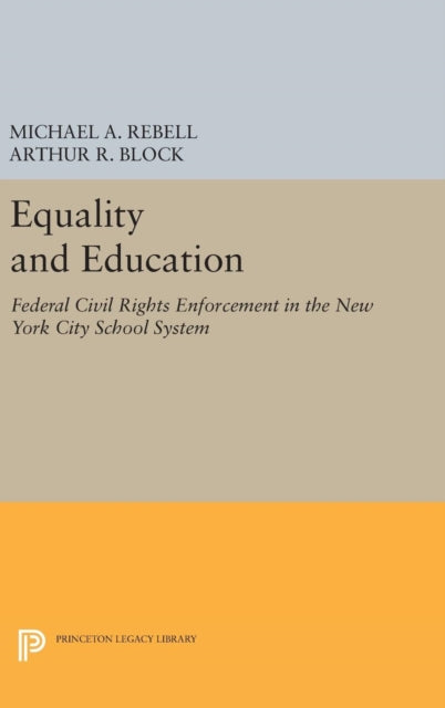 Book cover of: Equality and Education. By: Michael A. Rebell