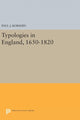 Book cover of: Typologies in England, 1650-1820. By: Paul J. Korshin