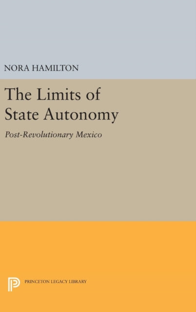 Book cover of: Limits of State Autonomy. By: Nora Hamilton