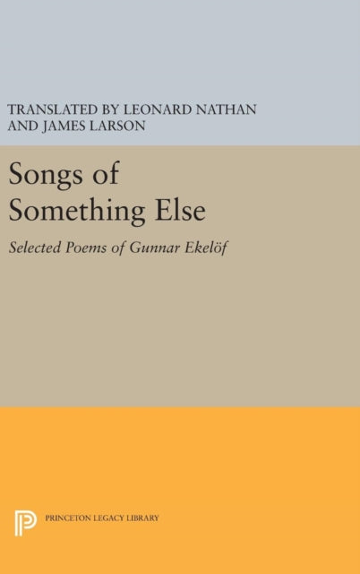 Book cover of: Songs of Something Else. By: James Larson