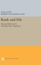 Book cover of: Rank and File. By: Alice Lynd