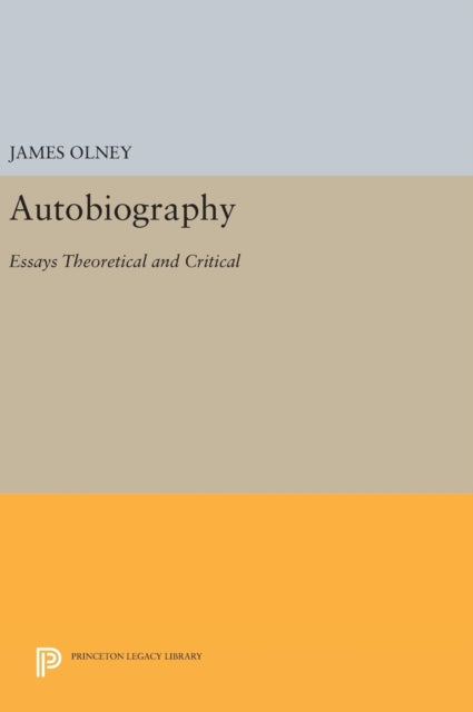 Book cover of: Autobiography. By: James Olney