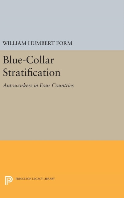 Book cover of: Blue-Collar Stratification. By: William Humbert Form