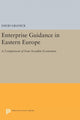 Book cover of: Enterprise Guidance in Eastern Europe. By: David Granick