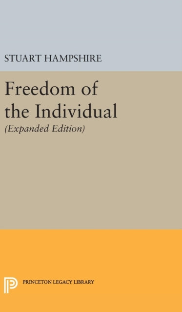 Book cover of: Freedom of the Individual. By: Stuart Hampshire