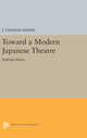 Book cover of: Toward a Modern Japanese Theatre. By: J. Thomas Rimer