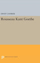 Book cover of: Rousseau-Kant-Goethe. By: Ernst Cassirer