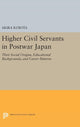 Book cover of: Higher Civil Servants in Postwar Japan. By: Akira Kubota