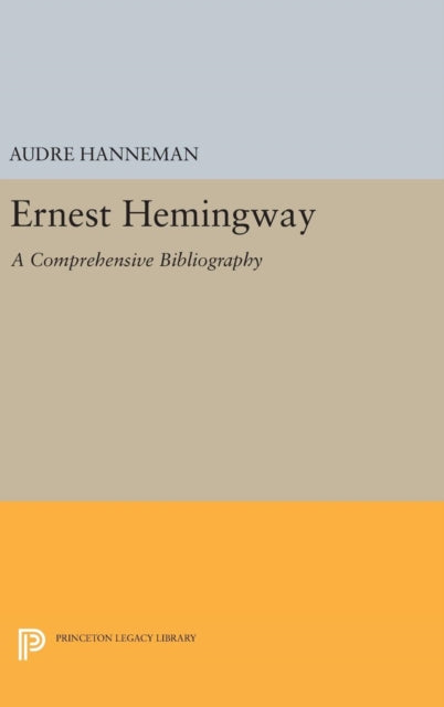 Book cover of: Ernest Hemingway. By: Audre Hanneman