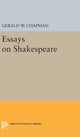 Book cover of: Essays on Shakespeare. By: Gerald Wester Chapman