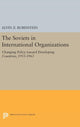 Book cover of: Soviets in International Organizations. By: Alvin Z. Rubinstein