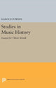 Book cover of: Studies in Music History. By: Harold Powers