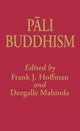 Book cover of: Pali Buddhism. By: Frank Hoffman