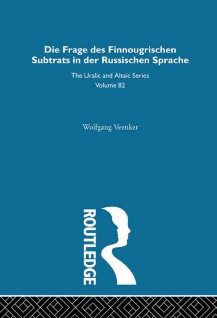 Book cover of: Die Frage Des Finnougrischen Substrats in der Russischen Sprache. By: Wolfgan Veenker