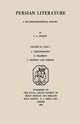Book cover of: Persian Literature - A Biobibliographical Survey. By: C. A. Storey