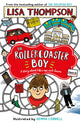 Book cover of: Rollercoaster Boy. By: Lisa Thompson