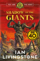 Book cover of: Fighting Fantasy: Shadow of the Giants. By: Ian Livingstone