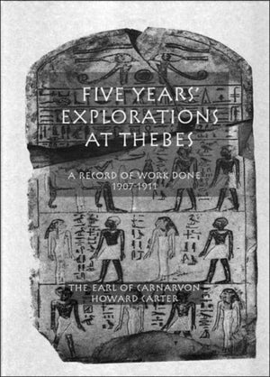 Five Years Exploration At Thebes