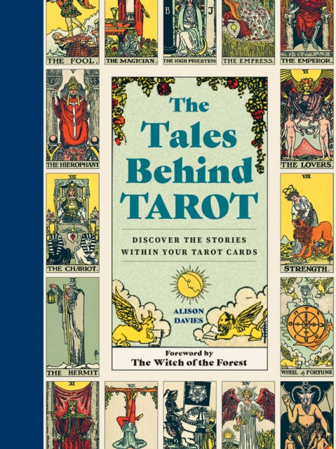 Book cover of: Tales Behind Tarot. By: Alison Davies