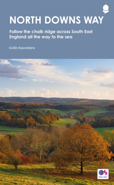 Book cover of: North Downs Way. By: Colin Saunders