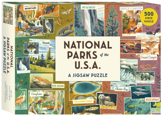 Book cover of: National Parks of the USA A Jigsaw Puzzle