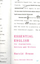 Essential English for Journalists, Editors and Writers