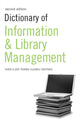 Book cover of: Dictionary of Information and Library Management. By: Adam and Charles Black (Firm)