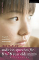 Book cover of: Audition Speeches for 6-16 Year Olds