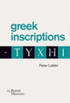 Book cover of: Greek inscriptions. By: Peter Liddel