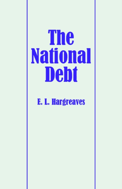 Book cover of: National Debt. By: Eric L. Hardgreaves