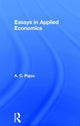 Book cover of: Essays in Applied Economics. By: A. C. Pigou