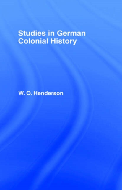 Book cover of: Studies in German Colonial History