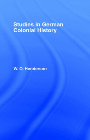 Studies in German Colonial History