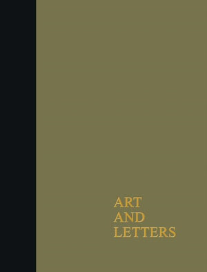 Art & Letters July-Winter 1918