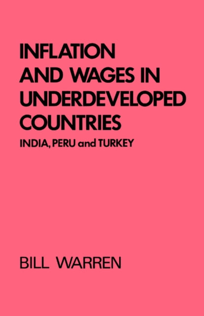 Book cover of: Inflation and Wages in Underdeveloped Countries