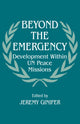Book cover of: Beyond the Emergency. By: Jeremy Ginifer