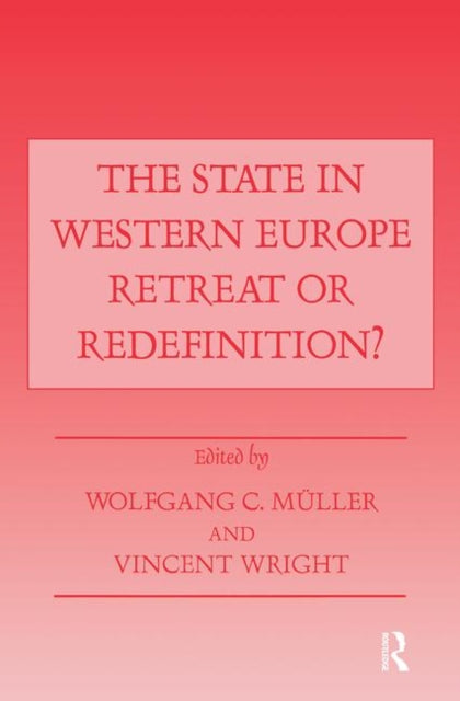 Book cover of: State in Western Europe. By: W. Mueller