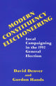 Book cover of: Modern Constituency Electioneering