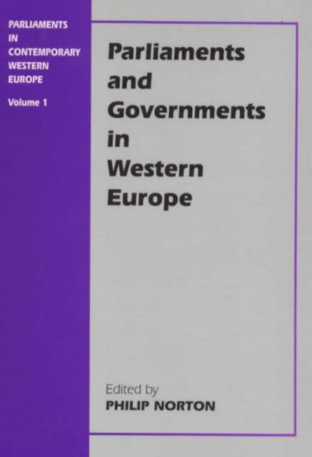 Book cover of: Parliaments in Contemporary Western Europe