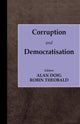 Book cover of: Corruption and Democratisation. By: Alan Doig