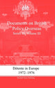 Book cover of: Detente in Europe, 1972-1976. By: Gill Bennett