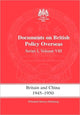 Book cover of: Britain and China 1945-1950. By: S. R. Ashton