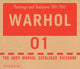 Book cover of: Andy Warhol Catalogue Raisonne. By: Georg Frei