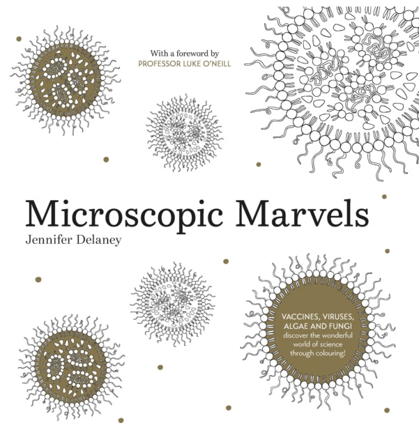 Book cover of: Microscopic Marvels. By: Jennifer Delaney