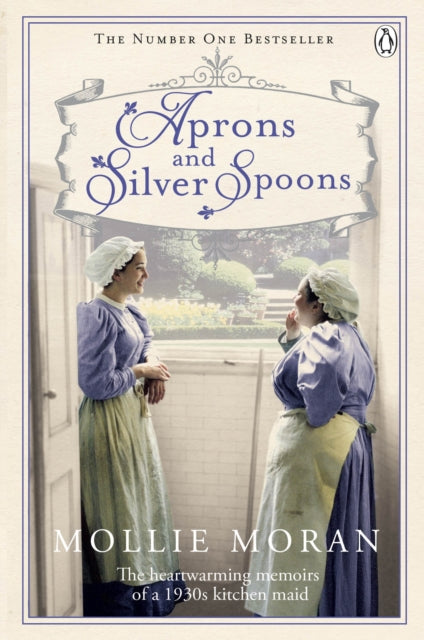 Book cover of: Aprons and Silver Spoons. By: Mollie Moran