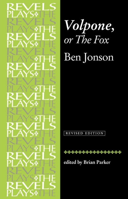 Book cover of: Volpone, or the Fox. By: Ben Jonson