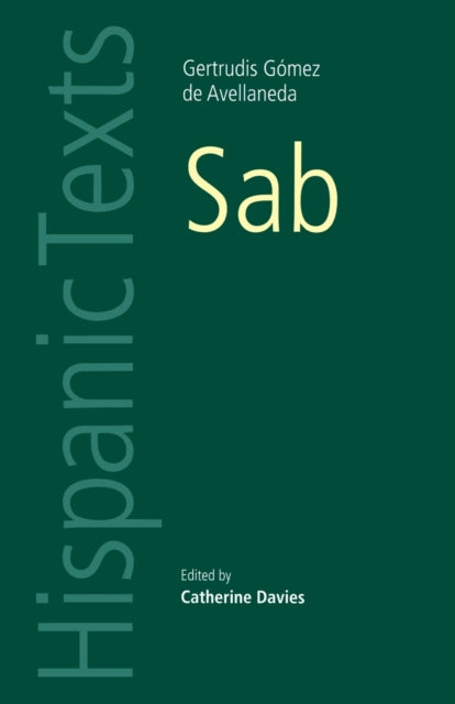 Book cover of: SAB. By: Gertrudis Gomez de Avellaneda