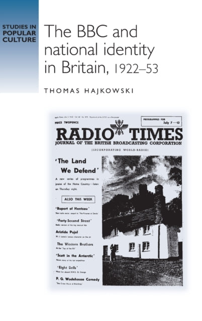 Book cover of: BBC and National Identity in Britain, 1922–53